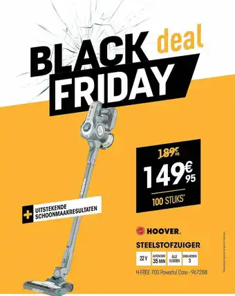 Electro Depot Noover Steelstofzuiger aanbieding