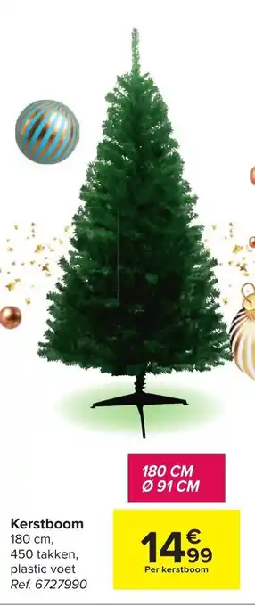 Carrefour Kerstboom 180cm aanbieding