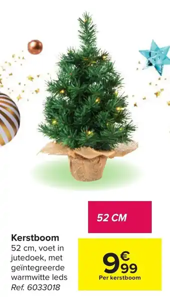 Carrefour Kerstboom 52cm aanbieding