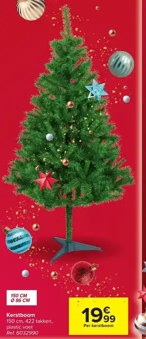 Carrefour Kerstboom 150cm aanbieding