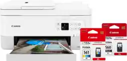 Coolblue Canon PIXMA TS7451I + 1 set extra XL cartridges aanbieding