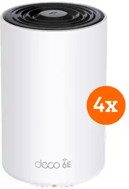 Coolblue TP-Link Deco XE75 Pro Mesh Wifi 6E (4-pack) aanbieding