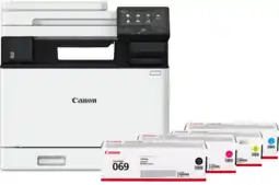 Coolblue Canon i-SENSYS MF754Cdw + 1 set extra toners aanbieding