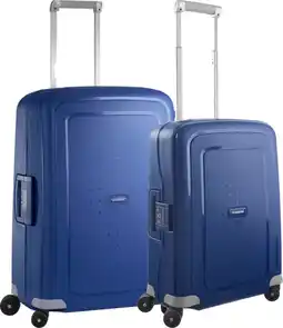 Coolblue Samsonite S'cure Spinner 55+69cm Dark Blue Kofferset aanbieding