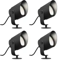 Coolblue Philips Hue Lily XL Spot à Planter White and Color Extension Lot de 4 aanbieding