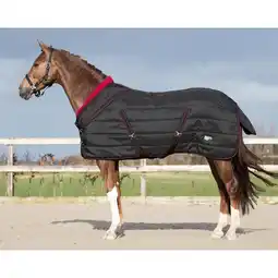 Decathlon Paarden staldeken QHP Luxury Collection 200g aanbieding