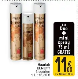 Cora Haarlak ELNETT aanbieding