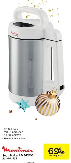 Carrefour Soup Maker LM542110 aanbieding