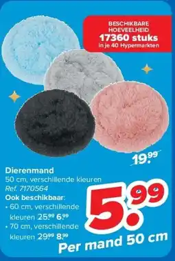 Carrefour Dierenmand aanbieding