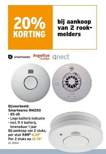 GAMMA Smartwares rm250 aanbieding