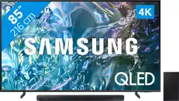 Coolblue Samsung QLED 4K 85Q60D (2024) + Soundbar aanbieding
