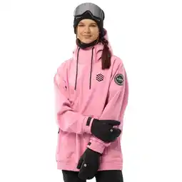 Decathlon Dames Wintersport snowboardjas W1-W Dolomites Siroko Kauwgom Roze aanbieding