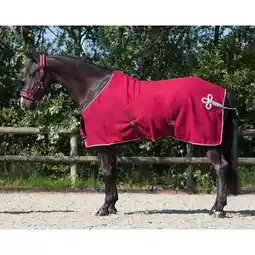 Decathlon Fleece deken QHP Ornament aanbieding