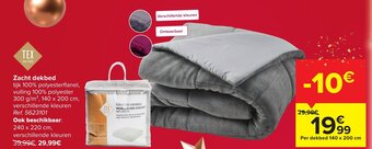 Carrefour Zacht dekbed aanbieding