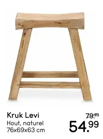 Leen Bakker Kruk Levi aanbieding