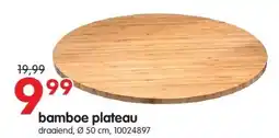 Yess bamboe plateau aanbieding