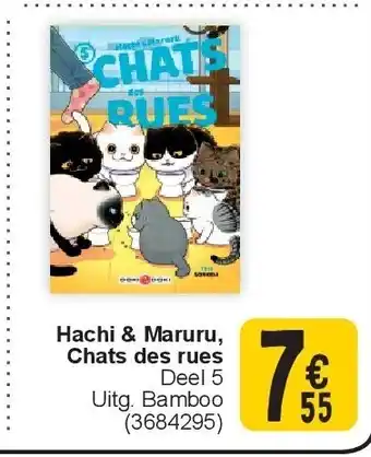 Cora Hachi & Maruru, Chats des rues Deel 5 Uitg. Bamboo aanbieding