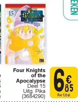 Cora Four Knights of the Apocalypse Deel 15 Uitg. Pika aanbieding