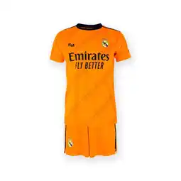 Decathlon Real Madrid Uit Tenue 24/25 - Voetbaltenue Kinderen aanbieding