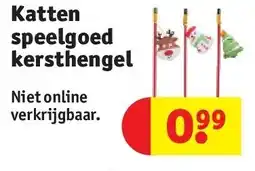 Kruidvat Katten speelgoed kersthengel aanbieding