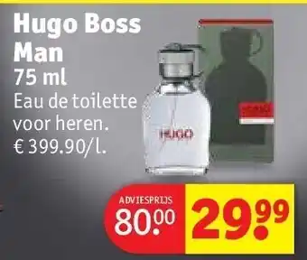 Kruidvat Hugo Boss Man aanbieding