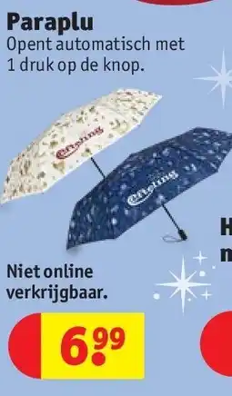 Kruidvat Paraplu aanbieding