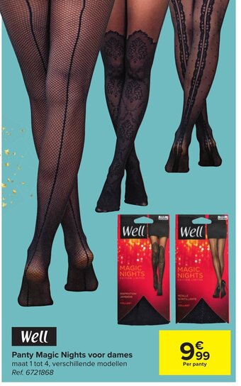 Carrefour Panty Magic Nights voor dames aanbieding