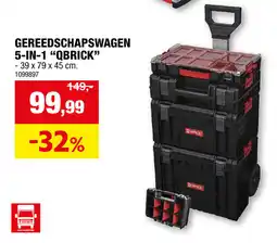 Gereedschapswagen 5-in-1 "qbrick"