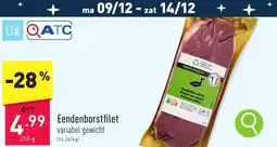 ALDI Eendenborstfilet aanbieding