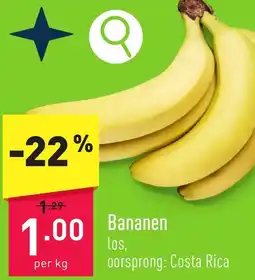 ALDI Bananen aanbieding