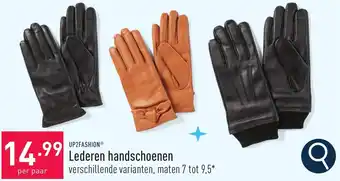 ALDI UP2FASHION Lederen handschoenen aanbieding