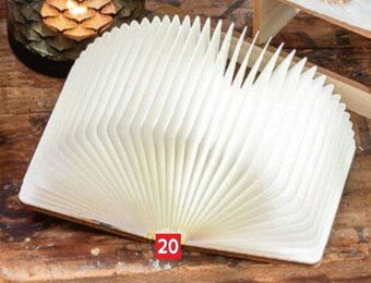 Lamp boek