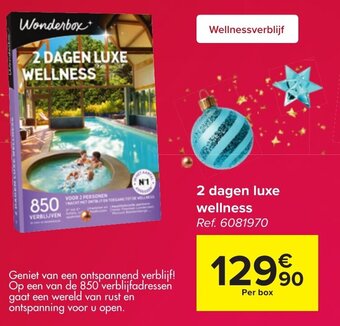 2 dagen luxe wellness
