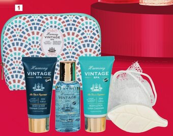 Carrefour Geschenkset Harmony Vintage Spa aanbieding