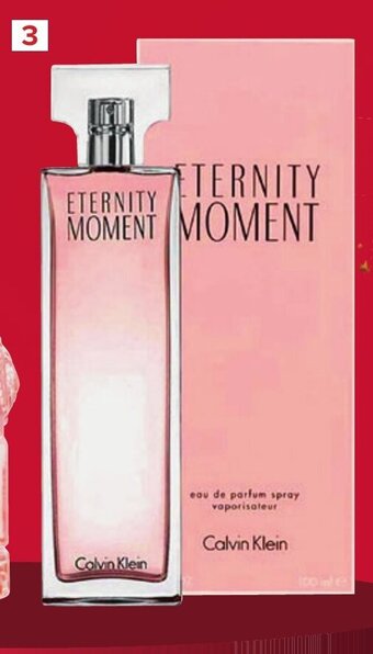 Carrefour Eau de parfum Eternity Moment Calvin Klein aanbieding