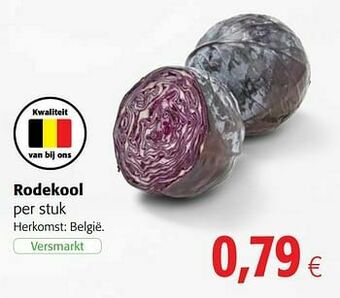 Colruyt Rodekool aanbieding