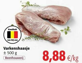 Colruyt Varkenshaasje aanbieding