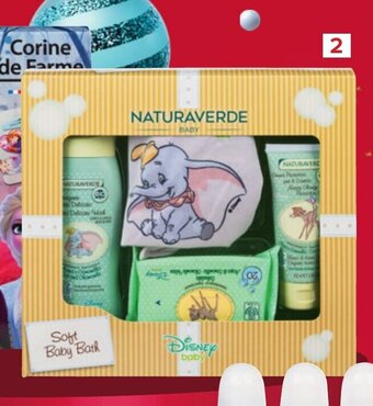 Carrefour Geschenkdoos badproducten Disney Baby Naturaverde Bio aanbieding