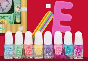 Carrefour Minimanicureset Chit Chat aanbieding