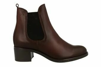 Berca Shoes Tamaris Boot Dames Trend Chelsea Boot - Cognac aanbieding