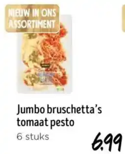 Jumbo Jumbo bruschetta's tomaat pesto aanbieding