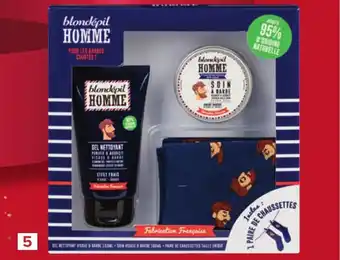 Carrefour Geschenkdoos Blindepil Homme aanbieding