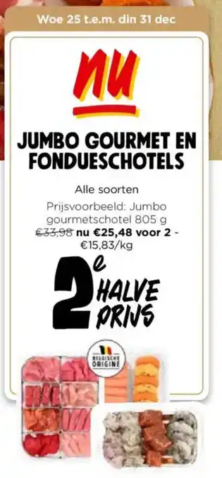 Jumbo Jumbo gourmet en fondueschotels aanbieding