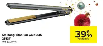 Carrefour Steiltang Titanium Gold 235 2513T aanbieding