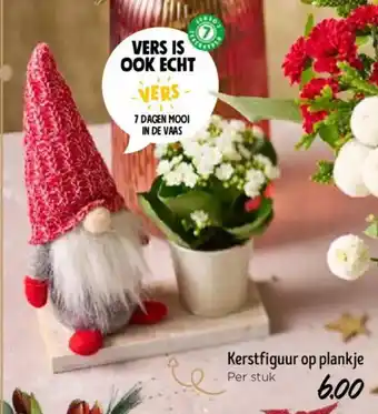 Jumbo Kerstfiguur op plankje aanbieding