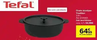 Carrefour Ovale stoofpan tradition aanbieding