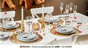Carrefour Plat bord aanbieding