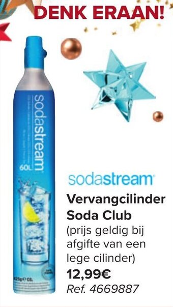 Carrefour Vervangcilinder Soda Club aanbieding