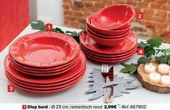 Carrefour Diep bord aanbieding