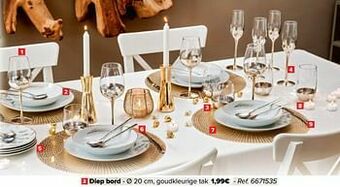 Carrefour Diep bord aanbieding
